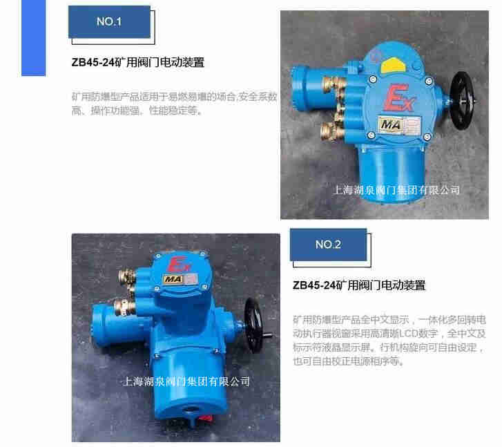 防爆型閥門(mén)電動(dòng)裝置說(shuō)明書(shū)，技術(shù)條件