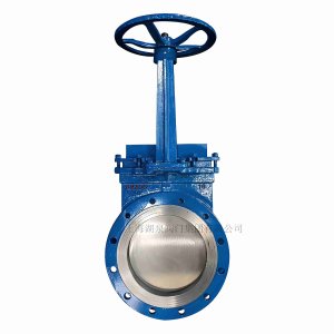 手動刀閘閥DN65，DN80，DN150鑄鋼10公斤