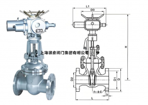 法蘭閘閥dn300電動(dòng),dn500法蘭電動(dòng)閘閥